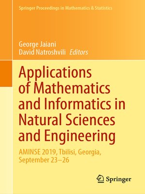 cover image of Applications of Mathematics and Informatics in Natural Sciences and Engineering